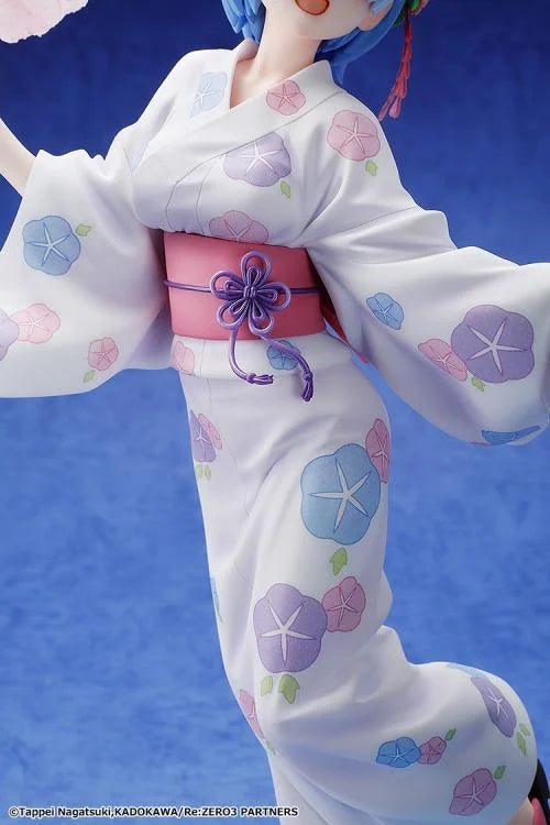 Re Zero Starting Life in Another World KD Colle Rem (Yukata Ver. Renewal Package Edition) 1/7 Scale Figure