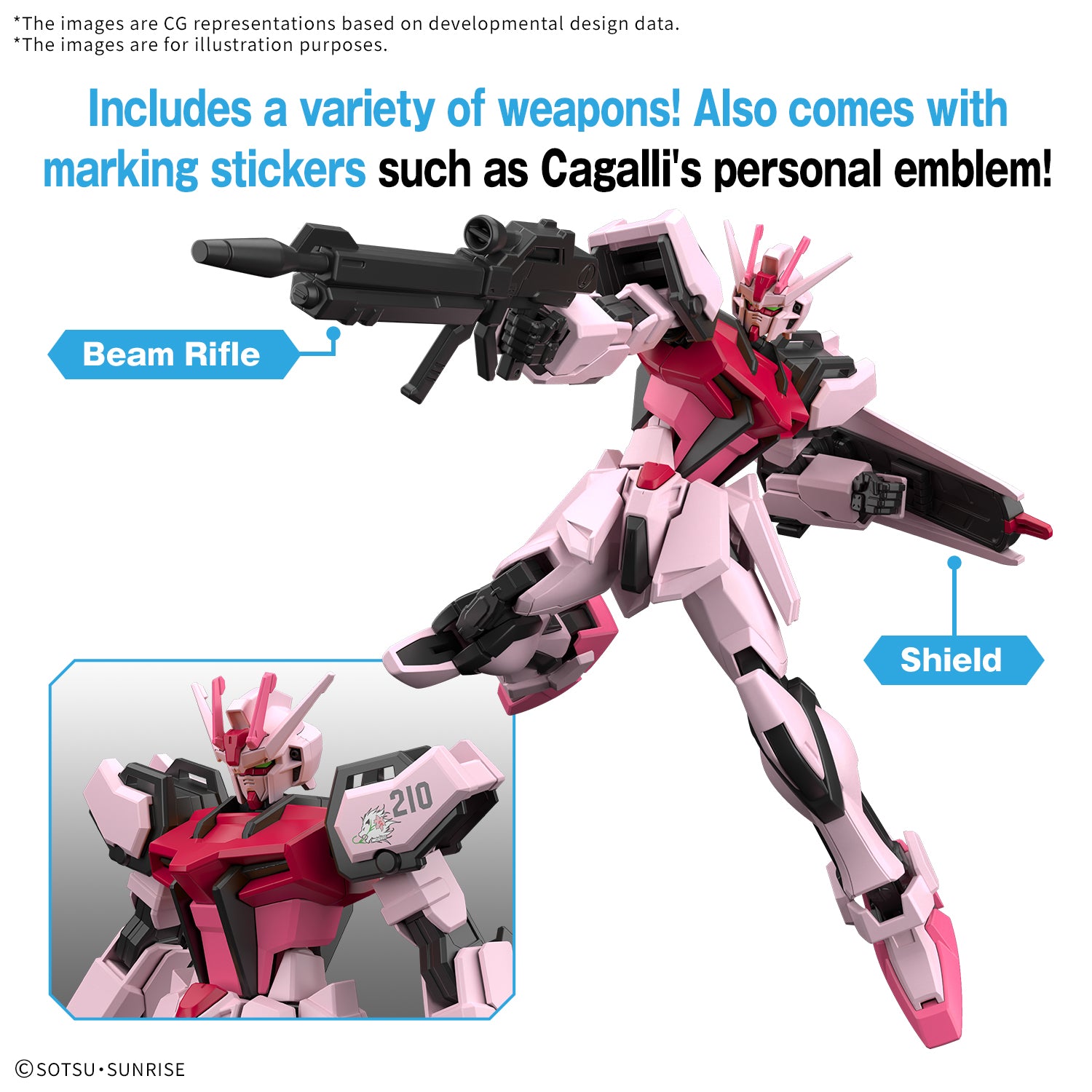 Mobile Suit Gundam SEED Entry Grade #14 1/144 MBF-02 Strike Rouge