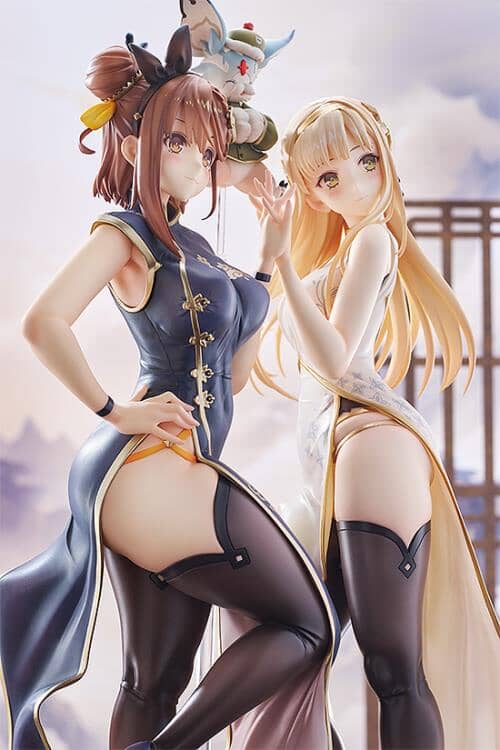 Atelier Ryza 2 Lost Legends & the Secret Fairy Ryza Stout and Klaudia Valentz (Chinese Dress Ver.) 1/6 Scale Figure Set