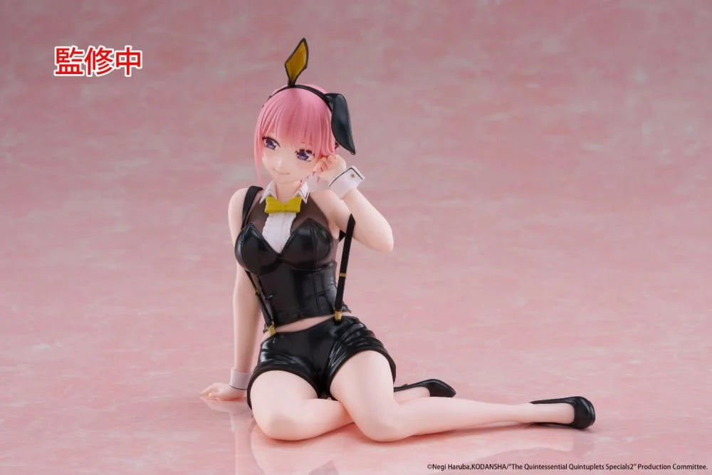 The Quintessential Quintuplets Desktop Cute Ichika Nakano (Bunny Ver.) Figure