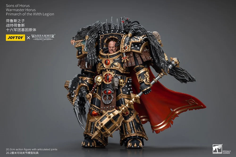 Warhammer 40K Sons of Horus Warmaster Horus, Primarch of the XVLth Legion 1/18 Scale Action Figure