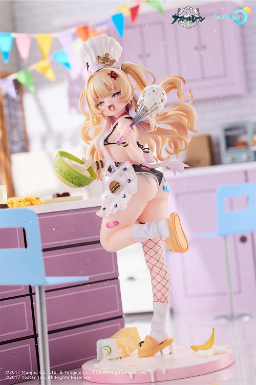 Azur Lane Bache (Anniversary Illustration Deluxe Ver.) 1/7 Scale Figure with Plushie