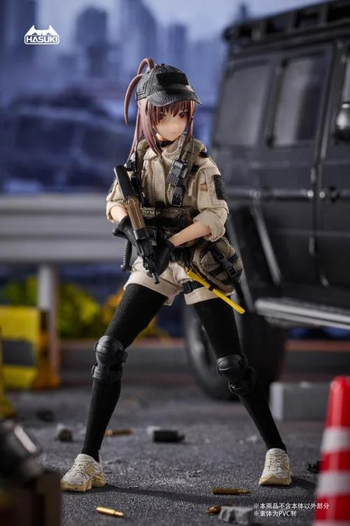 Pocket Art Series Security Guard Hiyo Reizei 1/12 Scale Action Figure