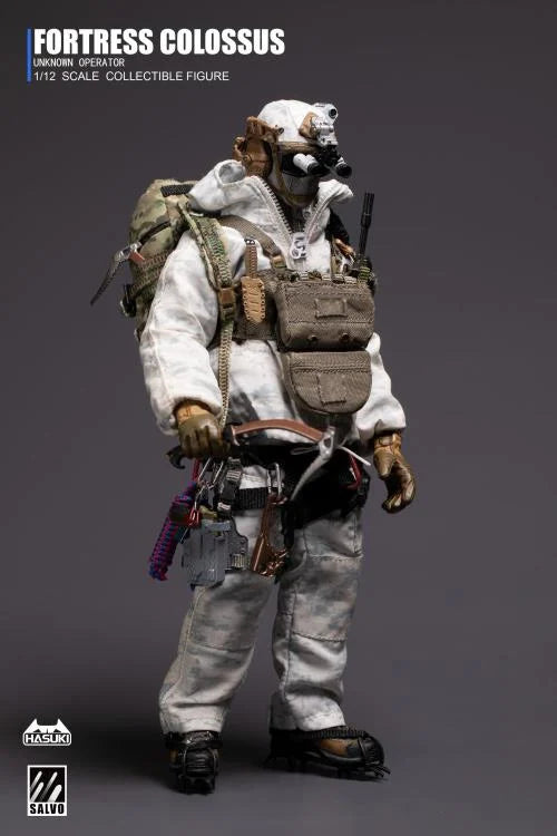 Black Ops Salvo Series SA03 Snow Mountain Ghost 1/12 Scale Action Figure