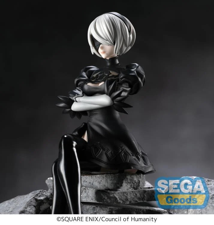 NieR Automata Ver1.1a 2B Premium Perching Figure