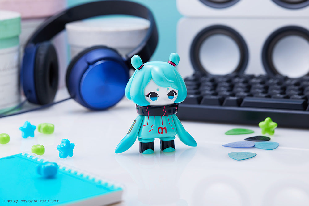 Ocean Exploration Robot Denshitako No.3 (Hatsune Miku Color Ver.) Figure