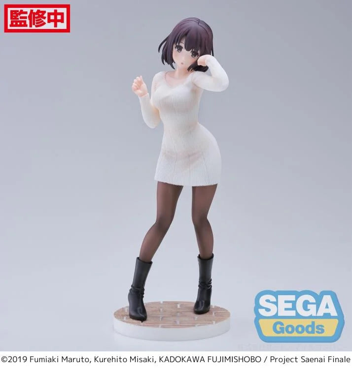 Saekano the Movie Finale Luminasta Megumi Kato (Sweater Ver.) Figure