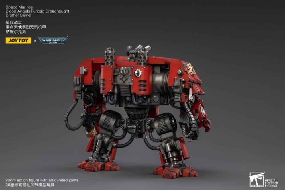 Warhammer 40K Blood Angels Furioso Brother Samel Dreadnought 1/18 Scale Action Figure (Reissue)