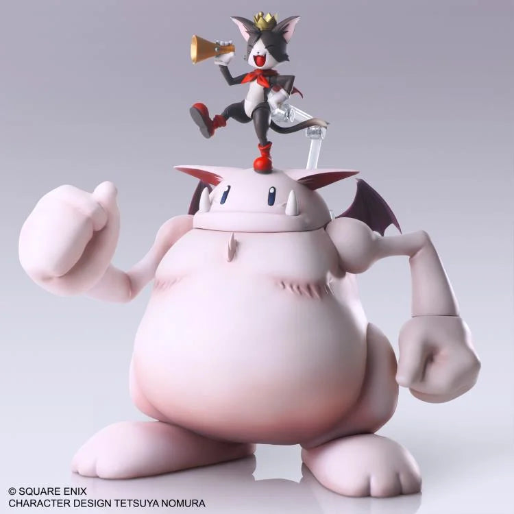 Final Fantasy VII Bring Arts Cait Sith with Fat Moogle Two-Pack