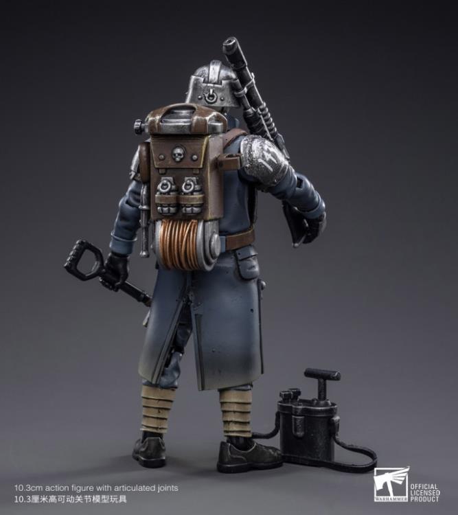 Warhammer 40K Death Korps of Krieg Veteran Squad Guardsman Demolitions Specialist 1/18 Scale Action Figure