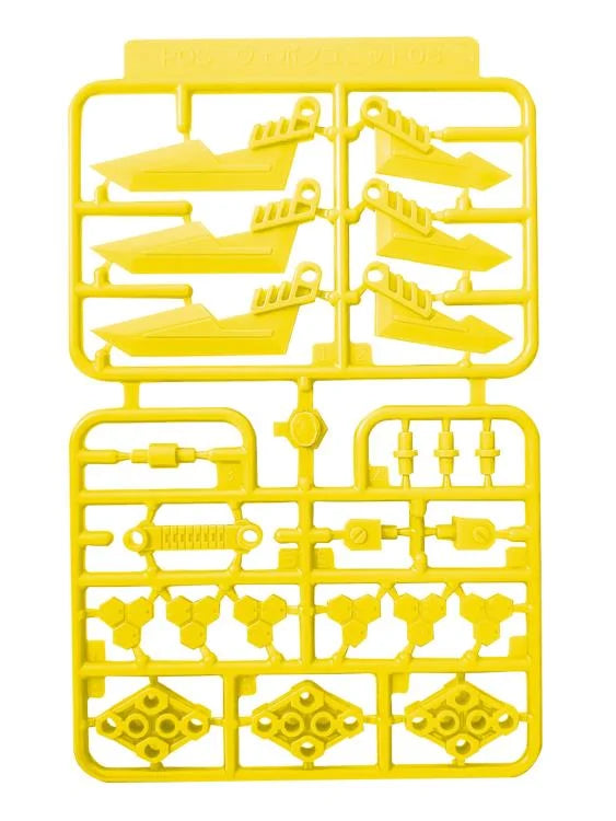 PLA-ACT Option Series 08 Gimmick Knife 3 (Yellow Ver.) Accessory Kit