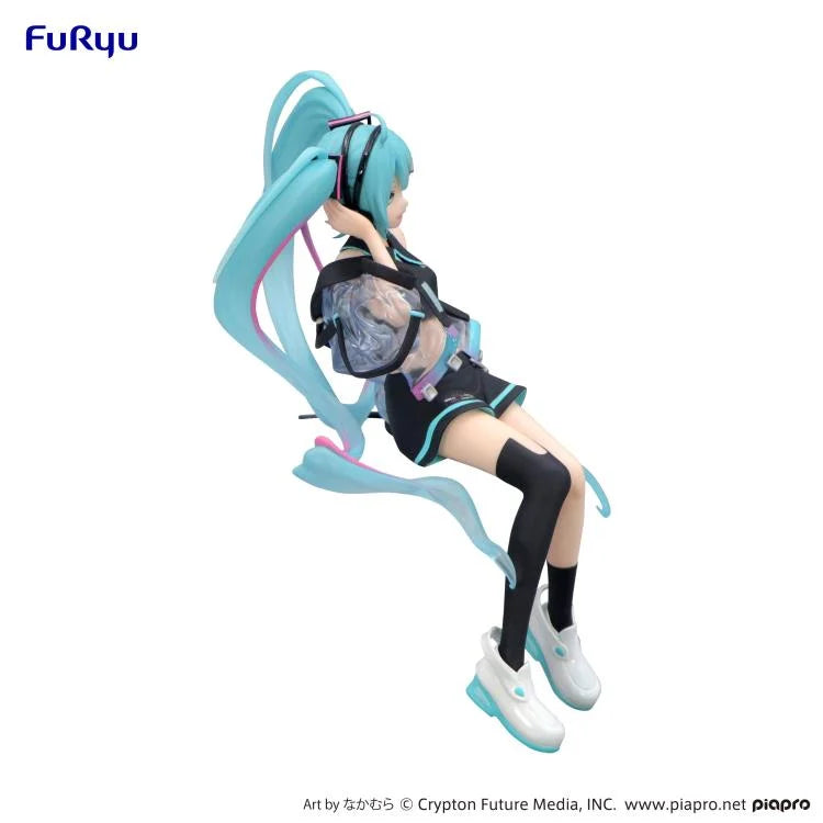 Vocaloid Neon Cyber Hatsune Miku Noodle Stopper Figure