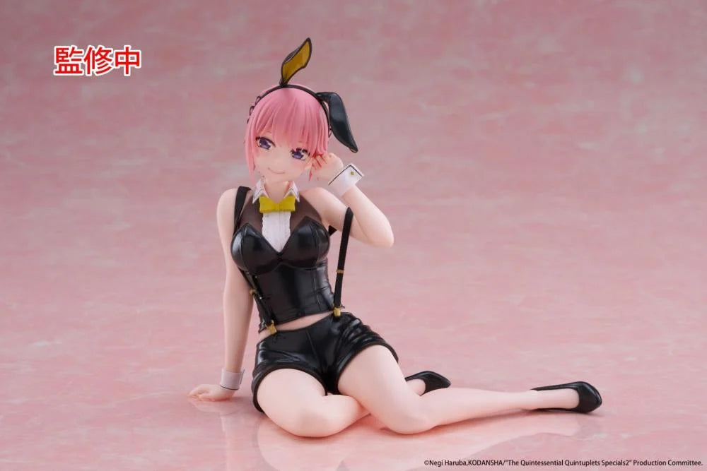 The Quintessential Quintuplets Desktop Cute Ichika Nakano (Bunny Ver.) Figure