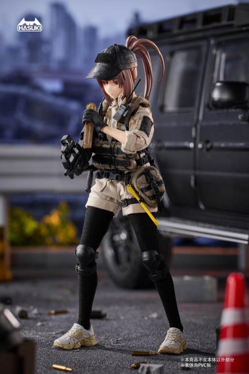 Pocket Art Series Security Guard Hiyo Reizei 1/12 Scale Action Figure