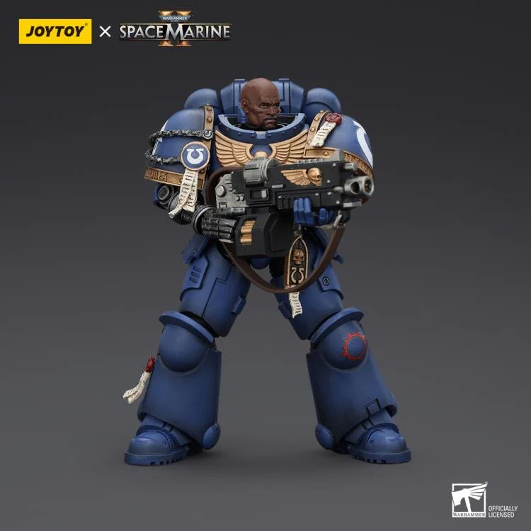 Warhammer 40,000 Space Marine 2 Ultramarines Brother Chairon 1/18 Scale Action Figure