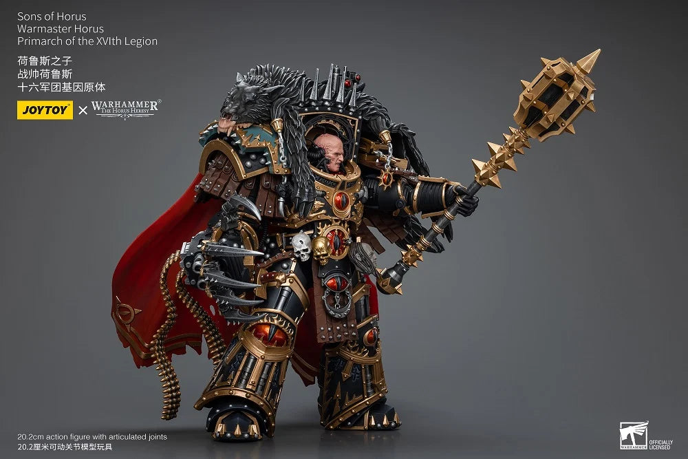 Warhammer 40K Sons of Horus Warmaster Horus, Primarch of the XVLth Legion 1/18 Scale Action Figure