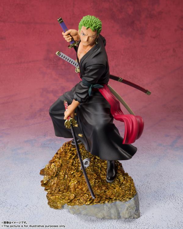 One Piece FiguartsZERO Roronoa Zoro (WT100 Commemorative: Daikaizoku Hyakkei)