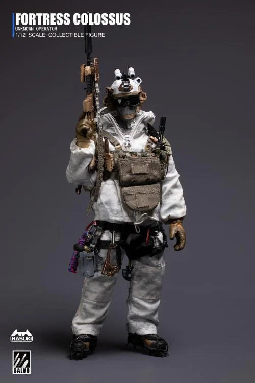 Black Ops Salvo Series SA03 Snow Mountain Ghost 1/12 Scale Action Figure