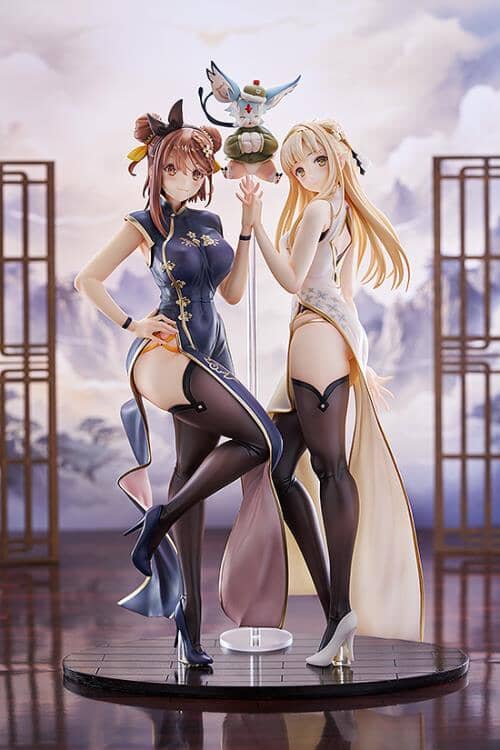 Atelier Ryza 2 Lost Legends & the Secret Fairy Ryza Stout and Klaudia Valentz (Chinese Dress Ver.) 1/6 Scale Figure Set