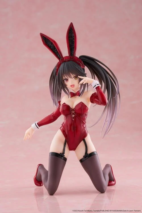 Date A Live V Desktop Cute Kurumi Tokisaki (Bunny Ver.) Figure