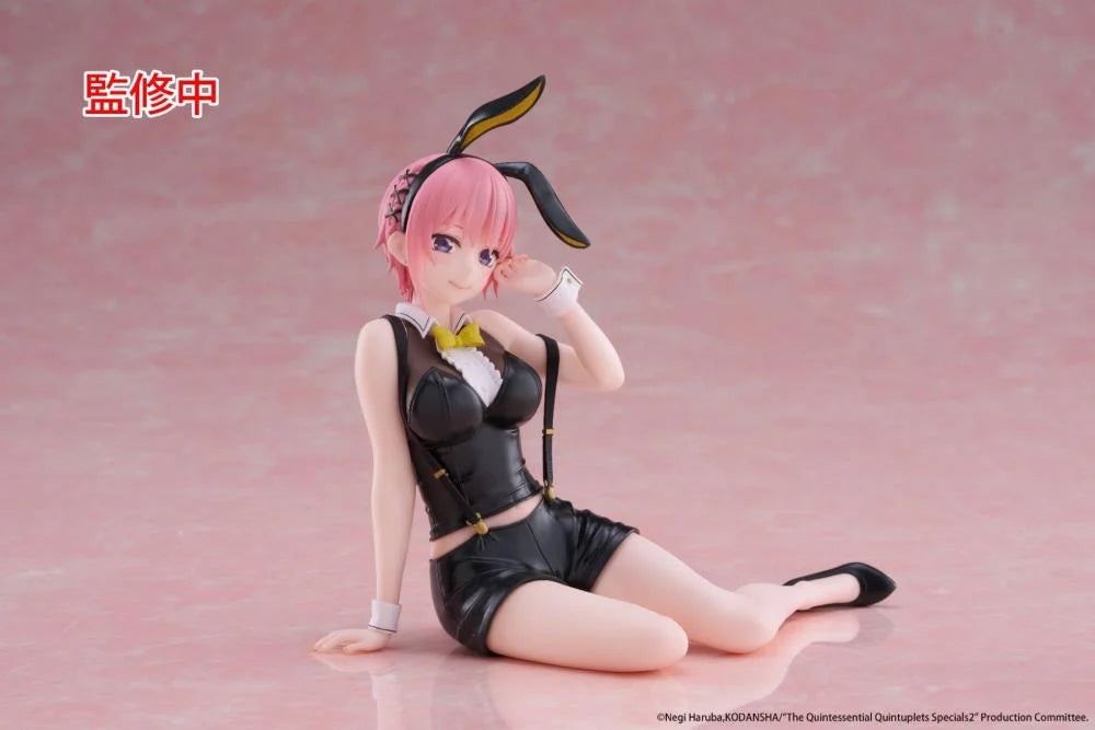 The Quintessential Quintuplets Desktop Cute Ichika Nakano (Bunny Ver.) Figure