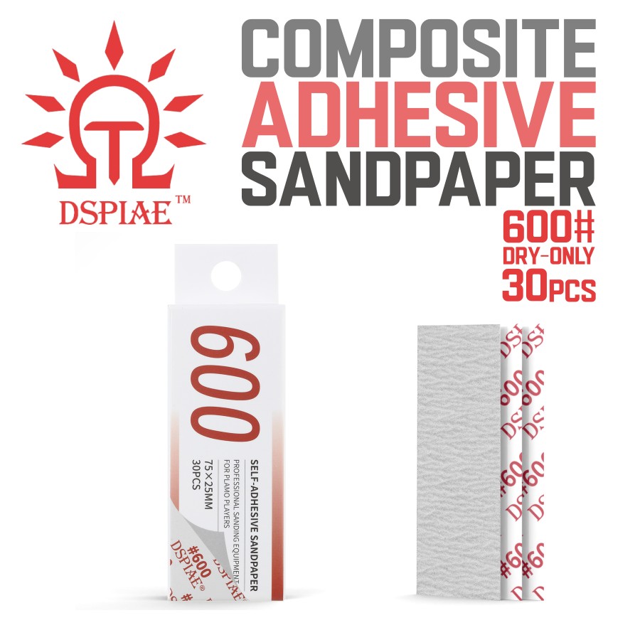 DSPIAE XSP Composite Adhesive Sandpaper