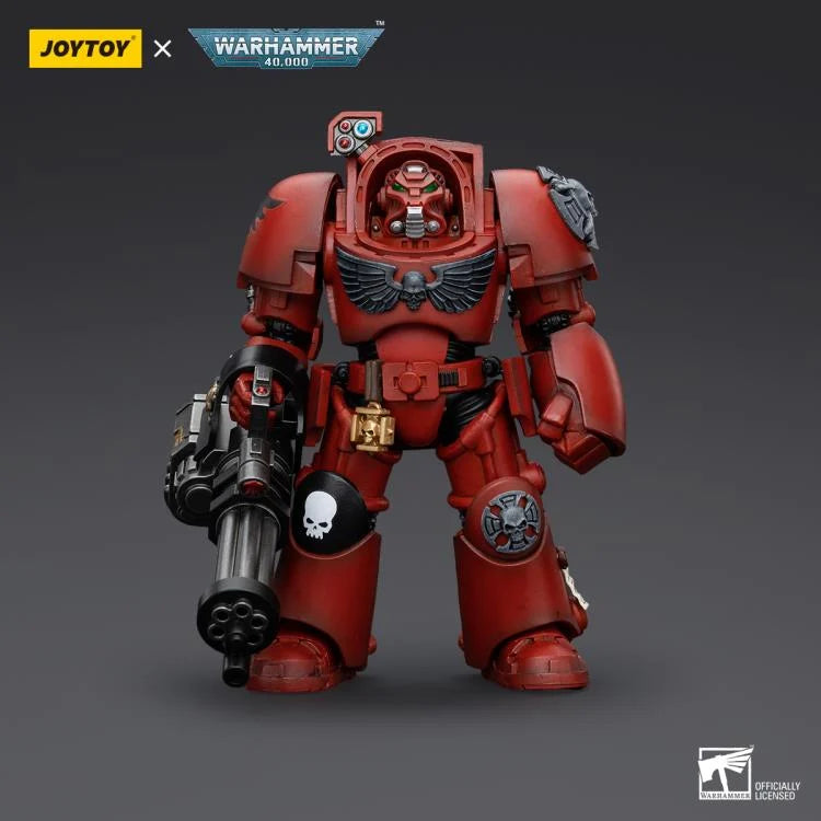 Warhammer 40K Blood Angels Terminator Squad Terminator with Assault Cannon 1/18 Scale Action Figure