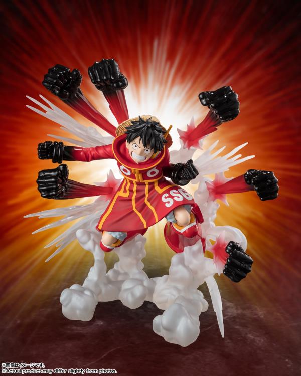 One Piece FiguartsZERO Extra Battle Monkey D. Luffy (Gum Gum Hawk Gatling)