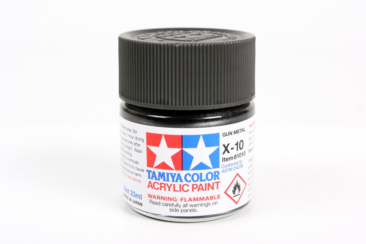 Tamiya Acrylic X-10 Gun Metal (23ml)