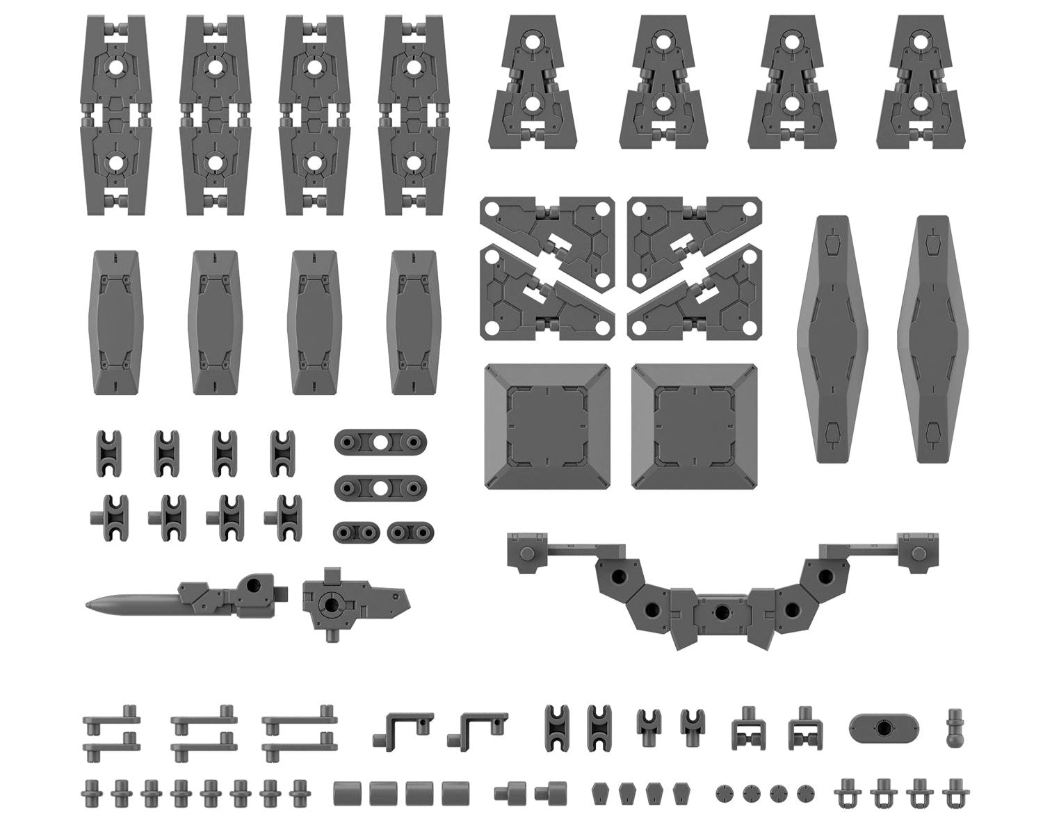 30 Minutes Missions Option Parts Set 19 Multi Shield 1/144 Scale Accessory Set