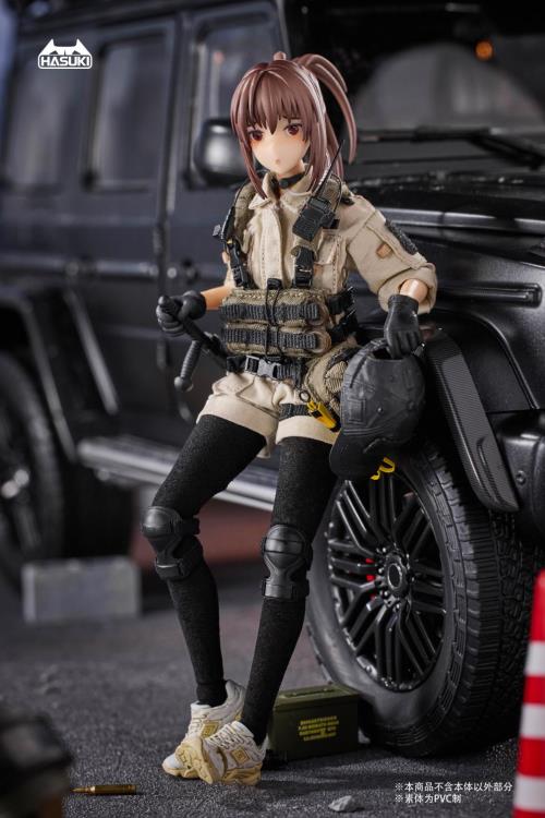 Pocket Art Series Security Guard Hiyo Reizei 1/12 Scale Action Figure