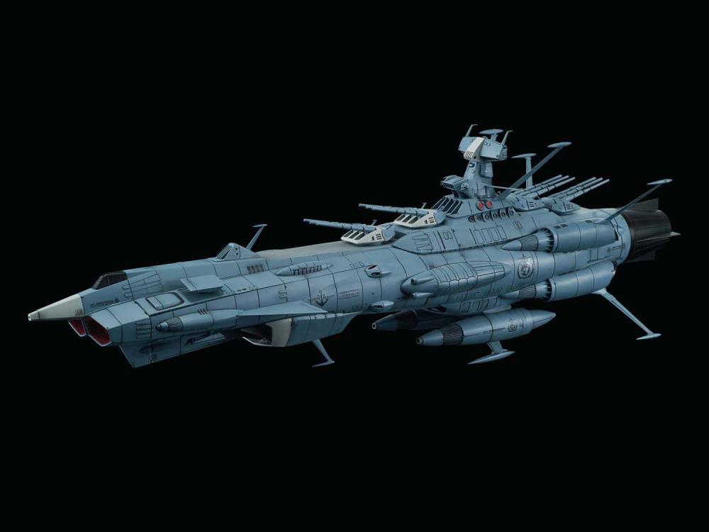 Space Battleship Yamato U.N.F.C. Andromeda Class DX 1/1000 Scale Model Kit