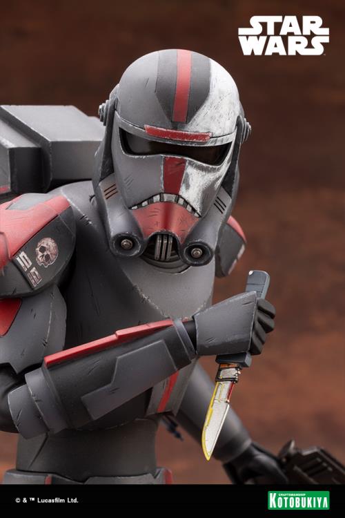 Star Wars: The Bad Batch ArtFX Hunter Statue