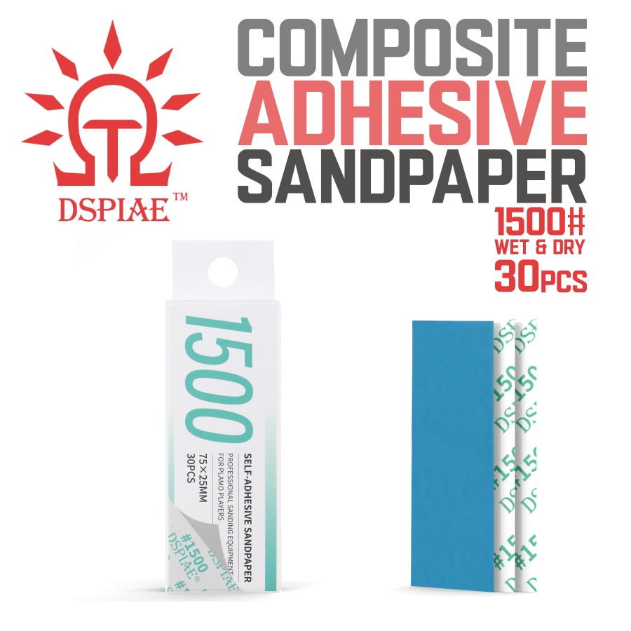 DSPIAE XSP Composite Adhesive Sandpaper