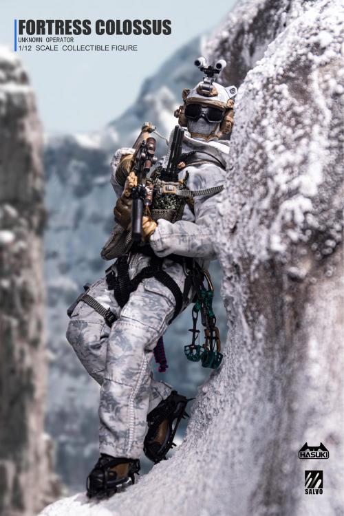 Black Ops Salvo Series SA03 Snow Mountain Ghost 1/12 Scale Action Figure