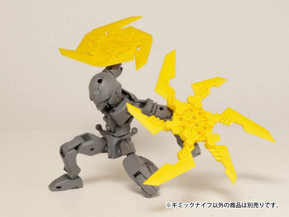 PLA-ACT Option Series 08 Gimmick Knife 3 (Yellow Ver.) Accessory Kit