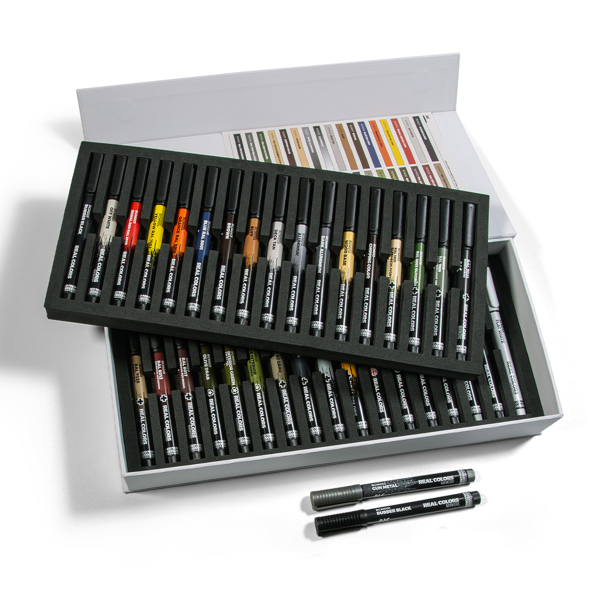 AK Interactive Real Colors Markers Special Box Real Colors Markers - 34 Units