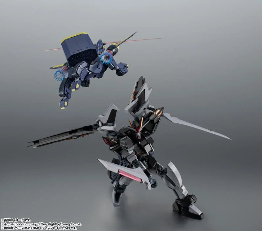 Mobile Suit Gundam SEED C.E. 73 Stargazer Robot Spirits GAT-X105E+AQM/E-X09S Strike Noir Gundam (Ver. A.N.I.M.E.)