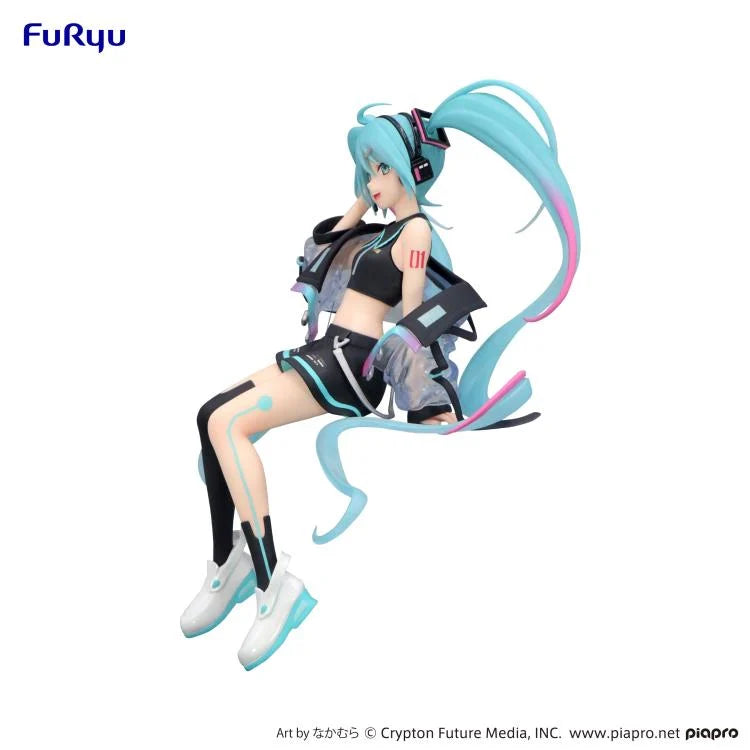 Vocaloid Neon Cyber Hatsune Miku Noodle Stopper Figure