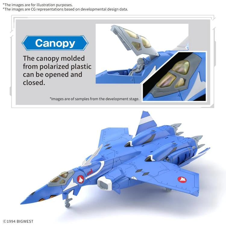 Macross 7 HG Maximilian Jenius' VF-22S Sturmvogel II 1/100 Scale Model Kit