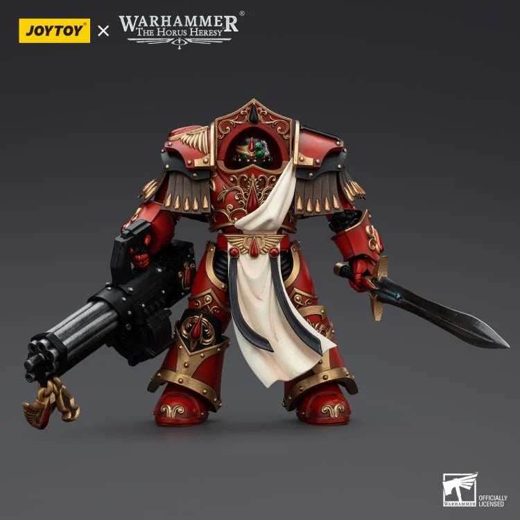 Warhammer The Horus Heresy Blood Angels Crimson Paladin with Iliastus Assault Cannon 1/18 Scale Action Figure