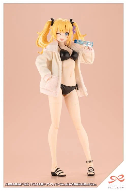 Sousai Shoujo Teien High School Ritsuka Saeki (Swim Style) (Hair Arrangement Ver.) 1/10 Scale Model Kit