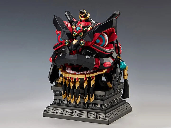 Lion Dance Assembly Model Classic of Mountains and Seas Black Lion Model Kit