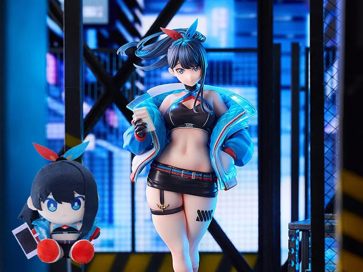 Gridman Universe Rikka Takarada (Dreamy Divas Ver.) 1/7 Scale Figure with Plushie