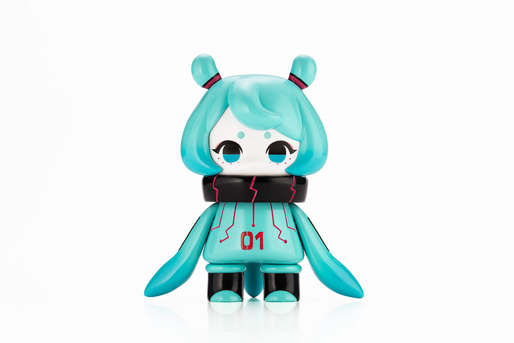 Ocean Exploration Robot Denshitako No.3 (Hatsune Miku Color Ver.) Figure