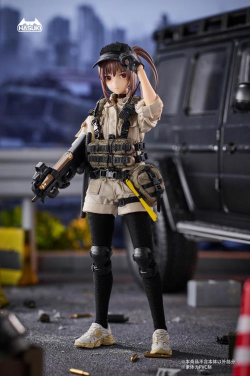 Pocket Art Series Security Guard Hiyo Reizei 1/12 Scale Action Figure