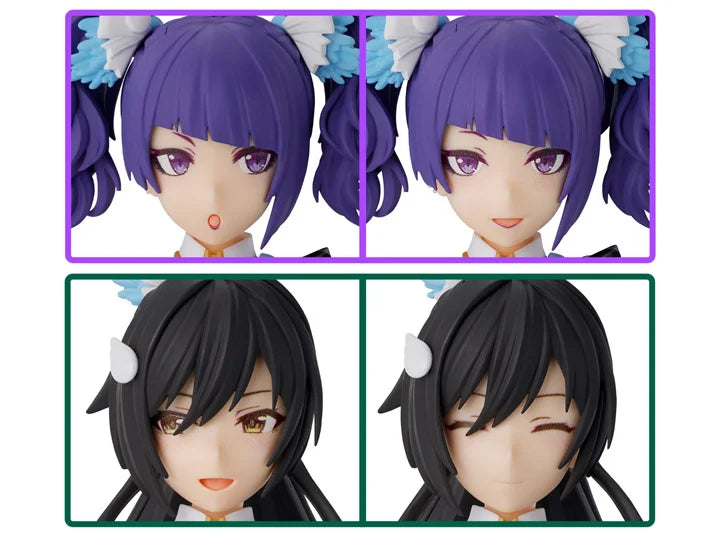 The Idolmaster Shiny Colors 30 Minutes Sisters Option Hairstyle & Face Parts (Mamimi Tanaka & Sakuya Shirase) Accessory Kit Set