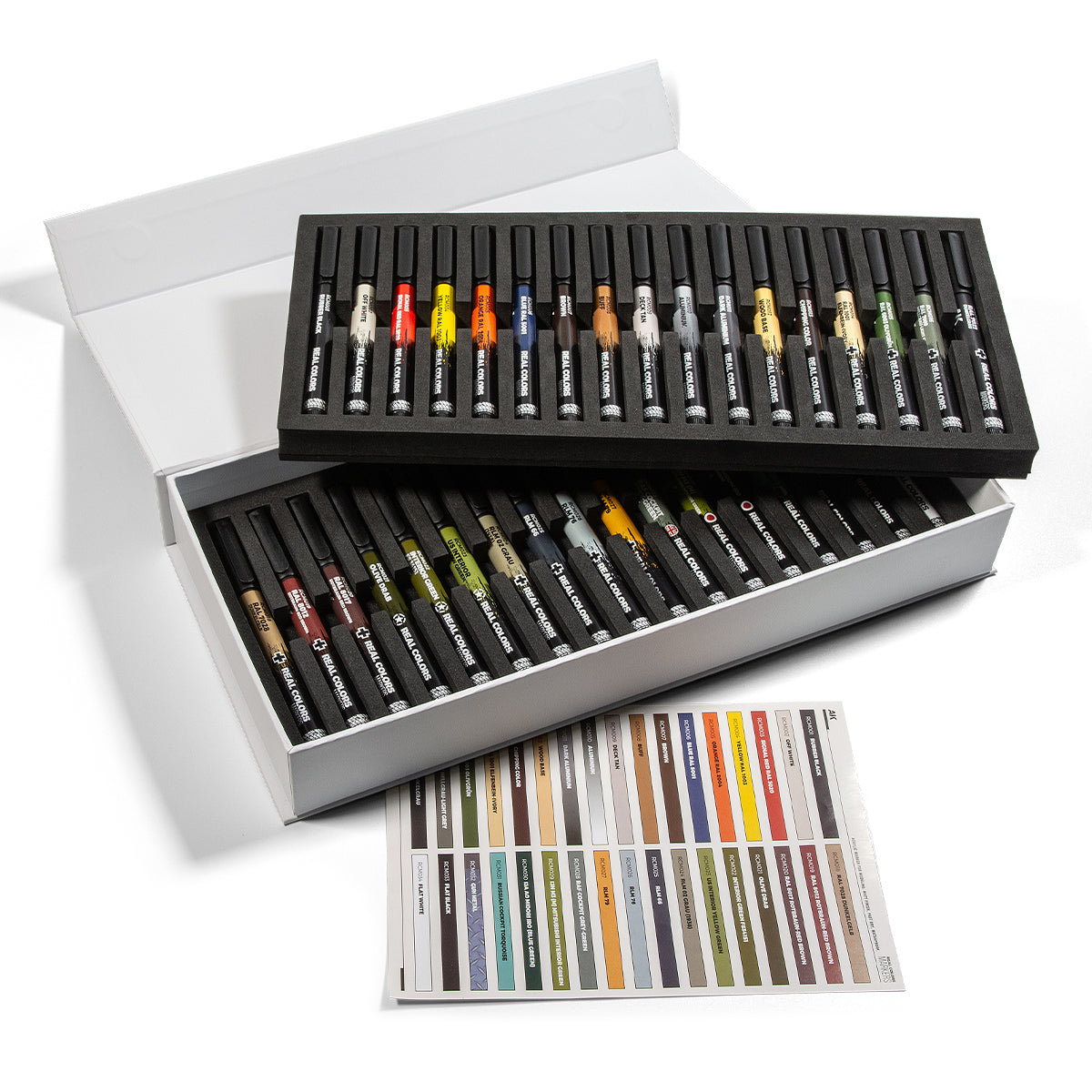 AK Interactive Real Colors Markers Special Box Real Colors Markers - 34 Units