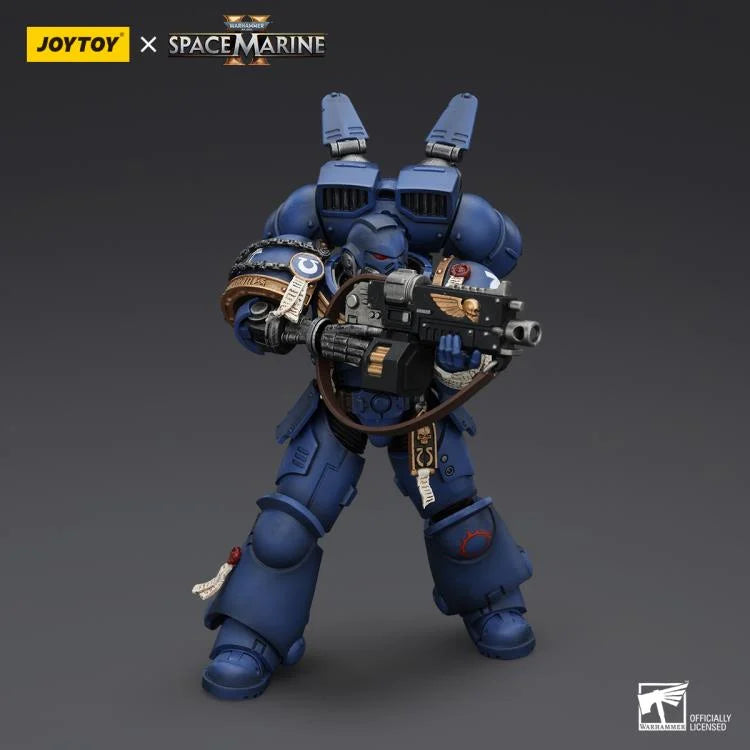 Warhammer 40,000 Space Marine 2 Ultramarines Brother Chairon 1/18 Scale Action Figure