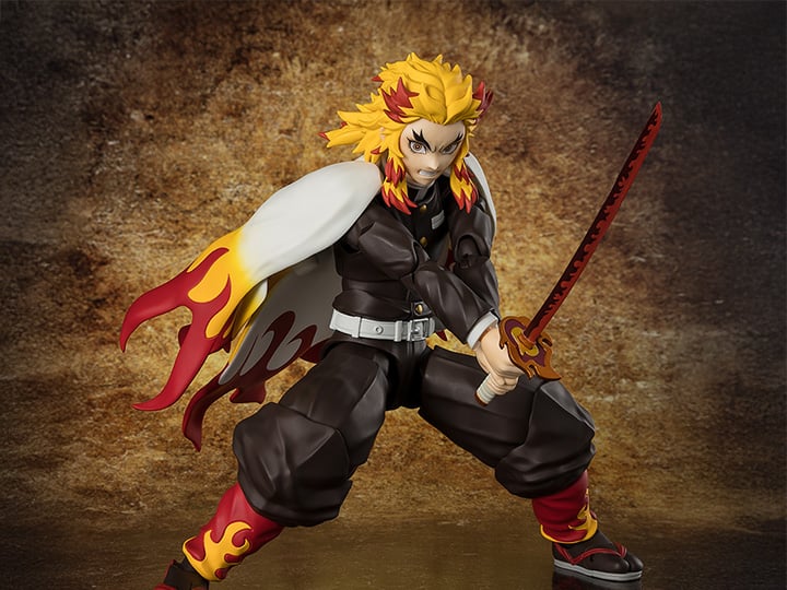 Demon Slayer Kimetsu no Yaiba S.H.Figuarts Kyojuro Rengoku Action Figure